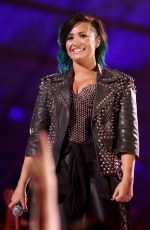 DEMI LOVATO at Vevo Certified Superfanfest in Santa Monica