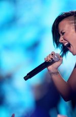 DEMI LOVATO at Vevo Certified Superfanfest in Santa Monica