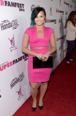 DEMI LOVATO at Vevo Certified Superfanfest in Santa Monica