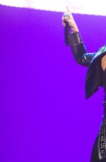 DEMI LOVATO Performs at Neon Lights World Tour in Calgary