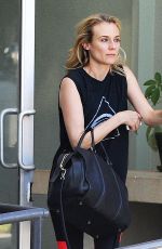 DIANE KRUGER Leaves a Gym in Los Angeles 3009