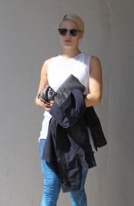 DIANNA AGRON in Leggings Out in West Hollywood 1810