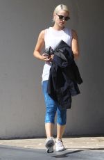 DIANNA AGRON in Leggings Out in West Hollywood 1810