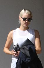 DIANNA AGRON in Leggings Out in West Hollywood 1810