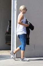 DIANNA AGRON in Leggings Out in West Hollywood 1810