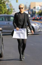 DIANNA AGRON Shopping at Marc Jacobs in Beverly Hills