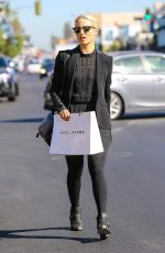DIANNA AGRON Shopping at Marc Jacobs in Beverly Hills
