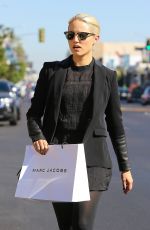 DIANNA AGRON Shopping at Marc Jacobs in Beverly Hills