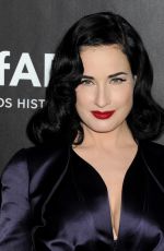 DITA VON TEESE at 2014 Amfar LA Inspiration Gala in Hollywood