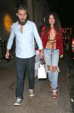 ELIZA DOOLITTLE Leaves Nobu Restaurant in London
