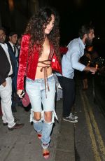 ELIZA DOOLITTLE Leaves Nobu Restaurant in London