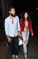 ELIZA DOOLITTLE Leaves Nobu Restaurant in London
