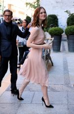 ELLE FANNING Arrives art Her Hotel in New York 0910