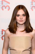 ELLE FANNING at Low Down Screening in San Rafael