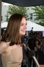 ELLE FANNING at Low Down Screening in San Rafael