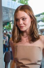 ELLE FANNING at Low Down Screening in San Rafael