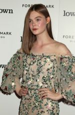 ELLE FANNING at Lowdown Premiere in Hollywood