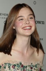 ELLE FANNING at Lowdown Premiere in Hollywood