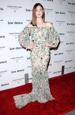 ELLE FANNING at Lowdown Premiere in Hollywood