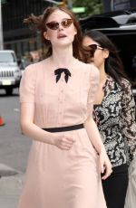 ELLE FANNING at The Late Show with David Letterman in New York 0910