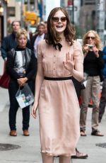ELLE FANNING at The Late Show with David Letterman in New York 0910