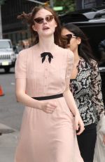 ELLE FANNING at The Late Show with David Letterman in New York 0910