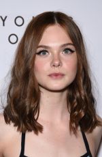 ELLE FANNING at Young Ones Premiere in New York