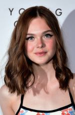 ELLE FANNING at Young Ones Premiere in New York