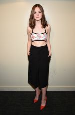 ELLE FANNING at Young Ones Premiere in New York