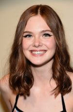 ELLE FANNING at Young Ones Premiere in New York