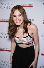 ELLE FANNING at Young Ones Premiere in New York