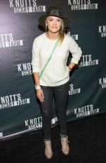 EMILY OSMENT at Knott’s Scary Farm Openingh Night in Buena Park