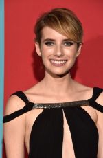 EMMA ROBERTS at American Horror Story Freak Show Premiere in Hollywood