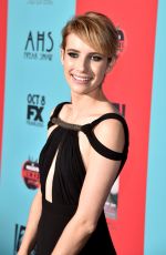 EMMA ROBERTS at American Horror Story Freak Show Premiere in Hollywood