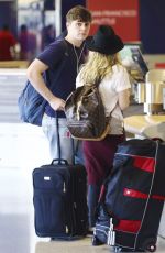 EMMA ROBERTS at los Angeles International Airport 0610