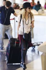 EMMA ROBERTS at los Angeles International Airport 0610