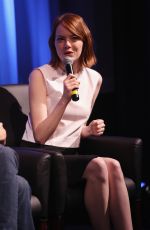 EMMA STONE at Birdman Ampas Screening in New York