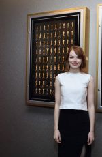 EMMA STONE at Birdman Ampas Screening in New York