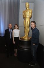 EMMA STONE at Birdman Ampas Screening in New York