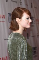 EMMA STONE at Birdman Ccreening at 52nd New York Film Festival