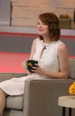 EMMA STONE at Good Morning America in New York 1510