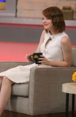 EMMA STONE at Good Morning America in New York 1510