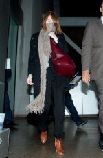 EMMA STONE at Los Angeles International Airport 2310