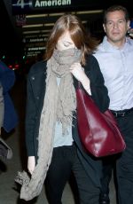 EMMA STONE at Los Angeles International Airport 2310