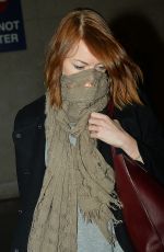 EMMA STONE at Los Angeles International Airport 2310