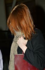 EMMA STONE at Los Angeles International Airport 2310