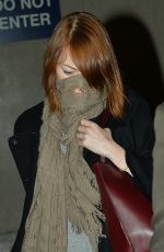 EMMA STONE at Los Angeles International Airport 2310