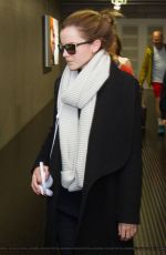 EMMA WATSON at Ankunft Findel Airport in Luxembourg