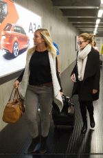 EMMA WATSON at Ankunft Findel Airport in Luxembourg