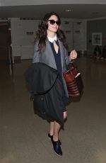 EMMY ROSSUM at LAX Airport in Los Angeles 1810